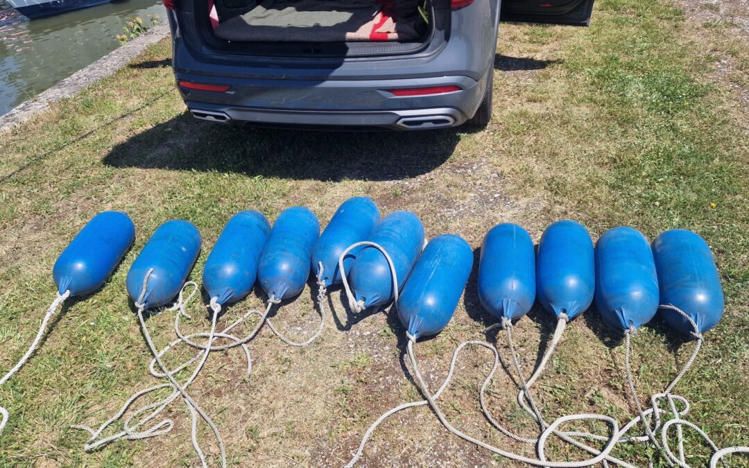 Geburtstag mit Fendern und Fahnen