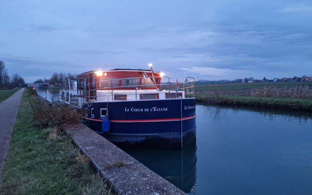 Alle fahren einwintern — einer fährt los.